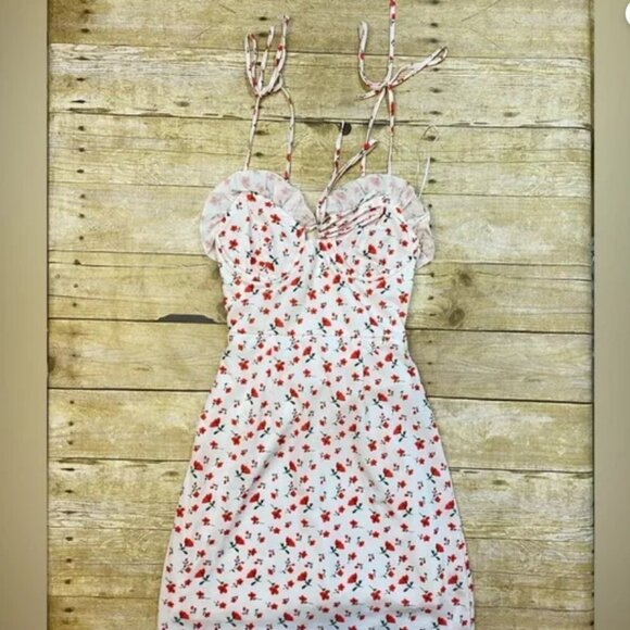 Princess Polly - The Allen Mini Dress White - Picture 3 of 3